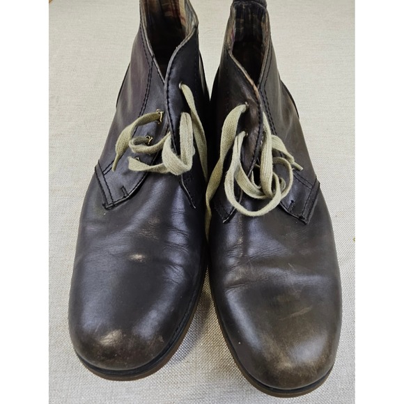 Bed‎ Stu Draco Chukka Boots Leather Lace Up Ankle Mens 12.5 Brown Distressed main image 11